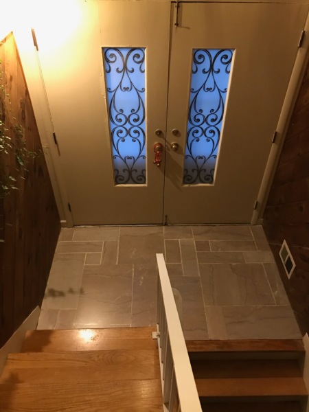 entry doors and marble floor 2020